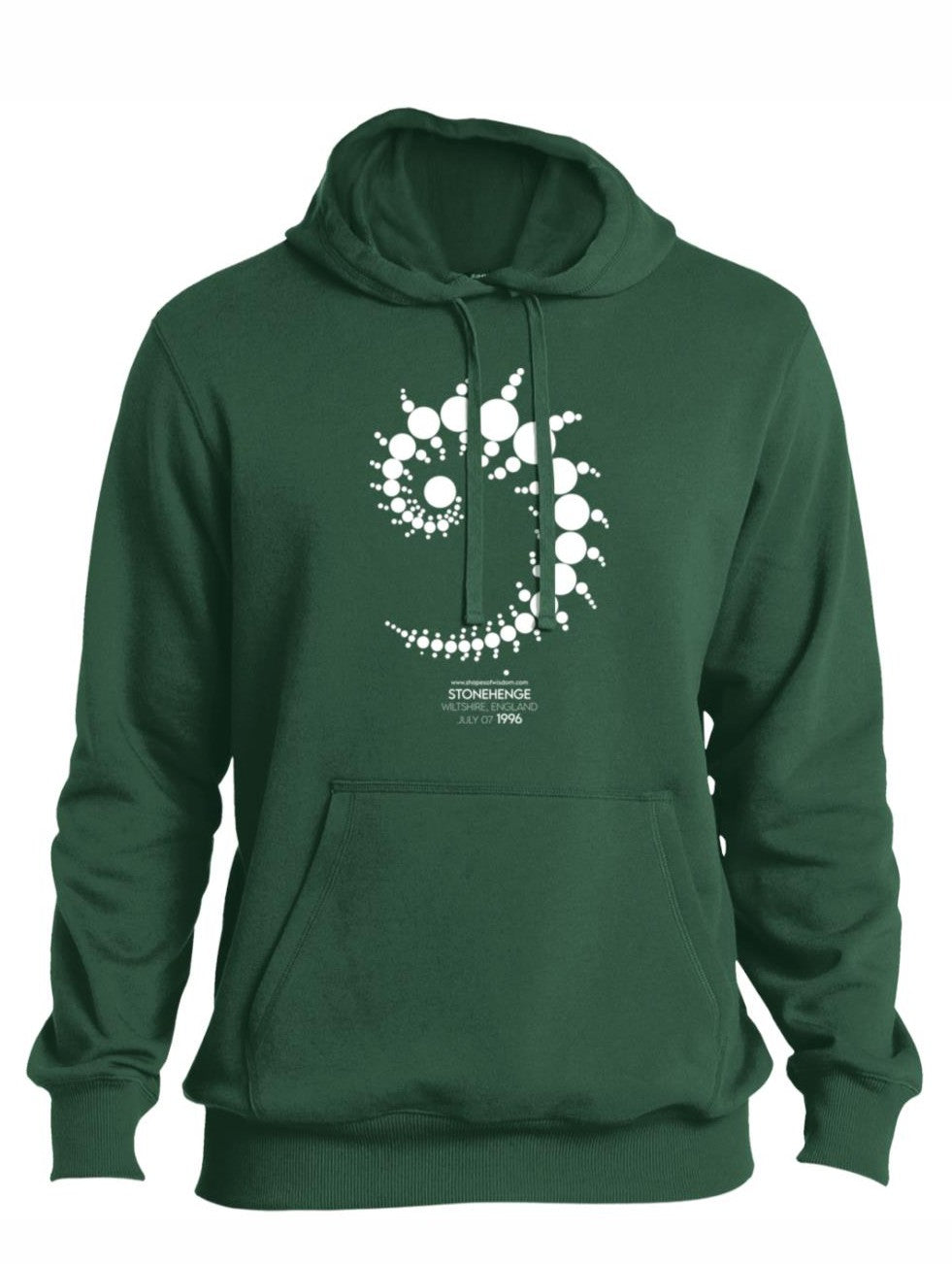 Crop Circle Pullover Hoodie - Stonehenge 3