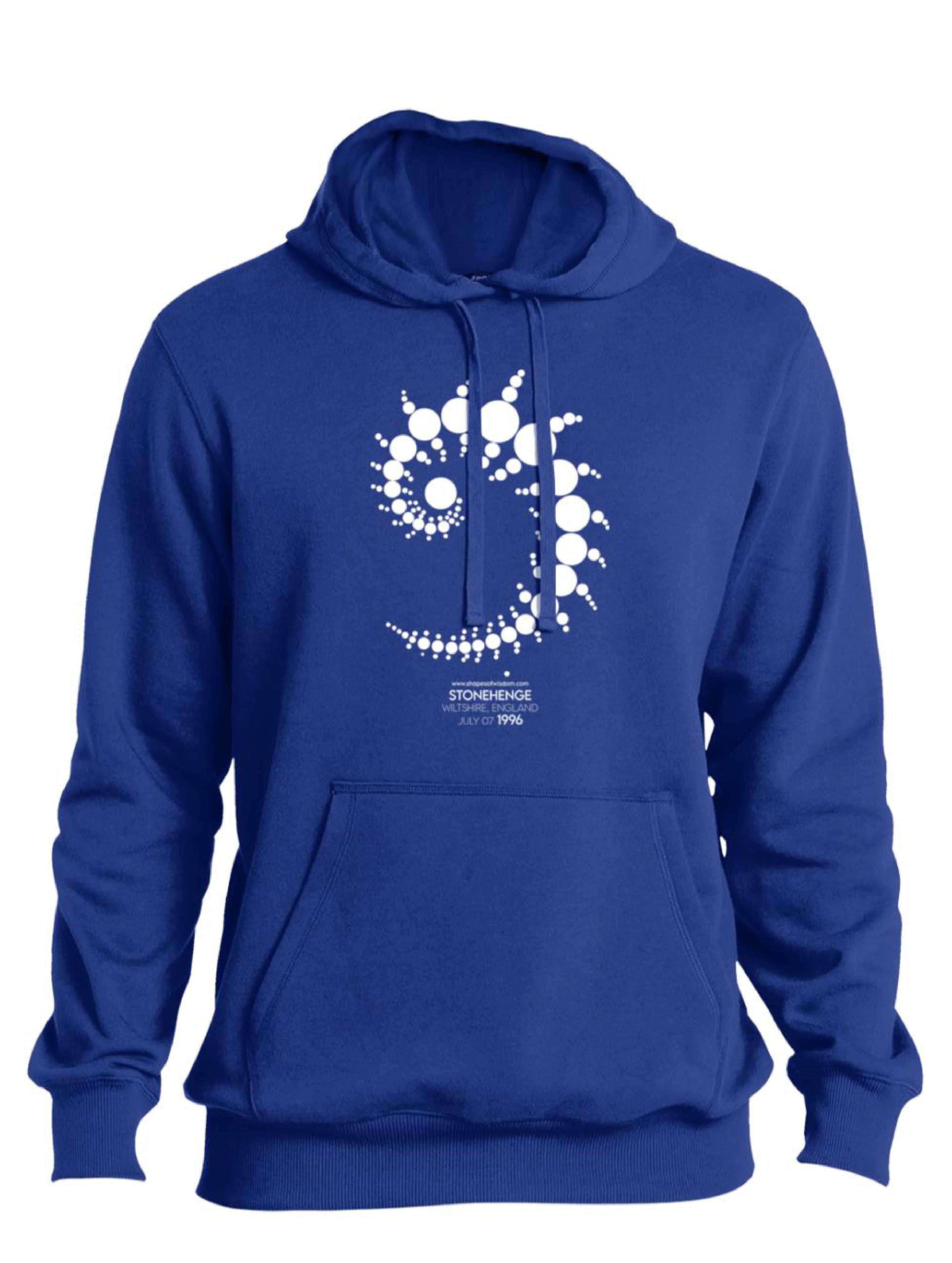 Crop Circle Pullover Hoodie - Stonehenge 3