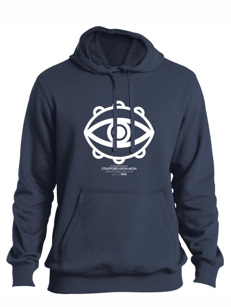 Crop Circle Pullover Hoodie - Stratford-upon-Avon