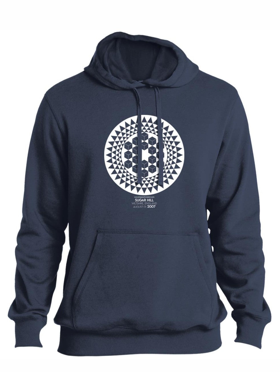 Crop Circle Pullover Hoodie - Sugar Hill
