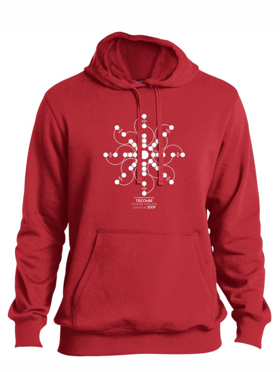 Crop Circle Pullover Hoodie - Tidcombe