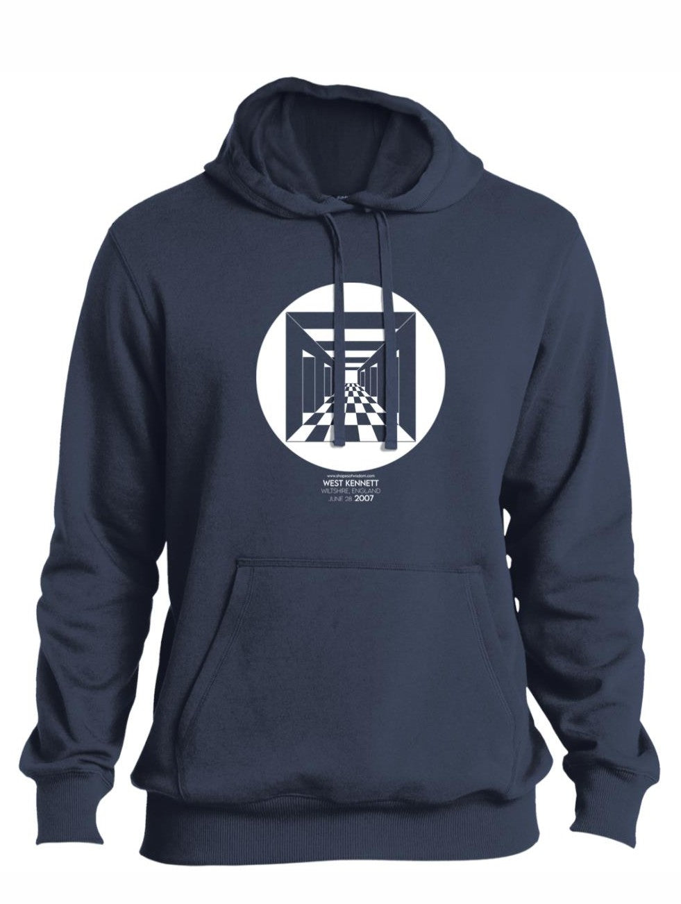 Crop Circle Pullover Hoodie - West Kennet 3