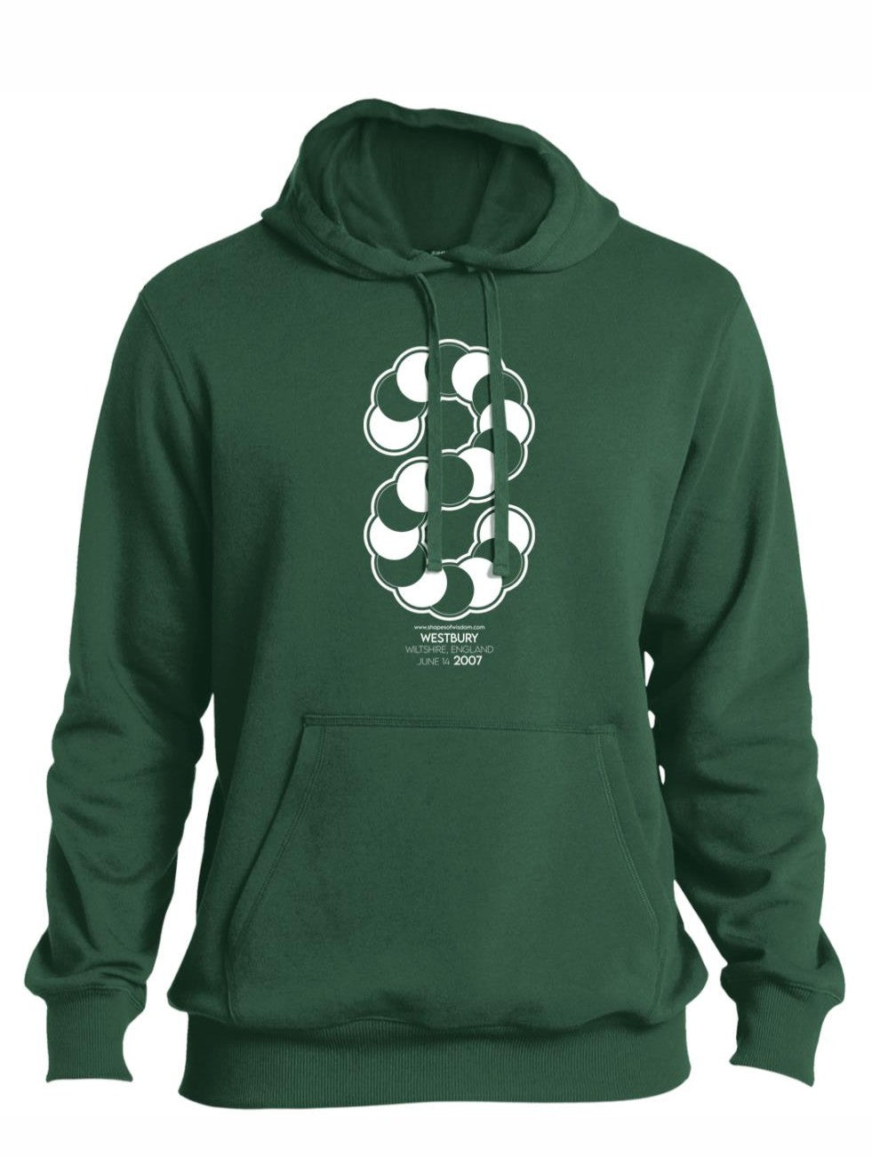 Crop Circle Pullover Hoodie - Westbury