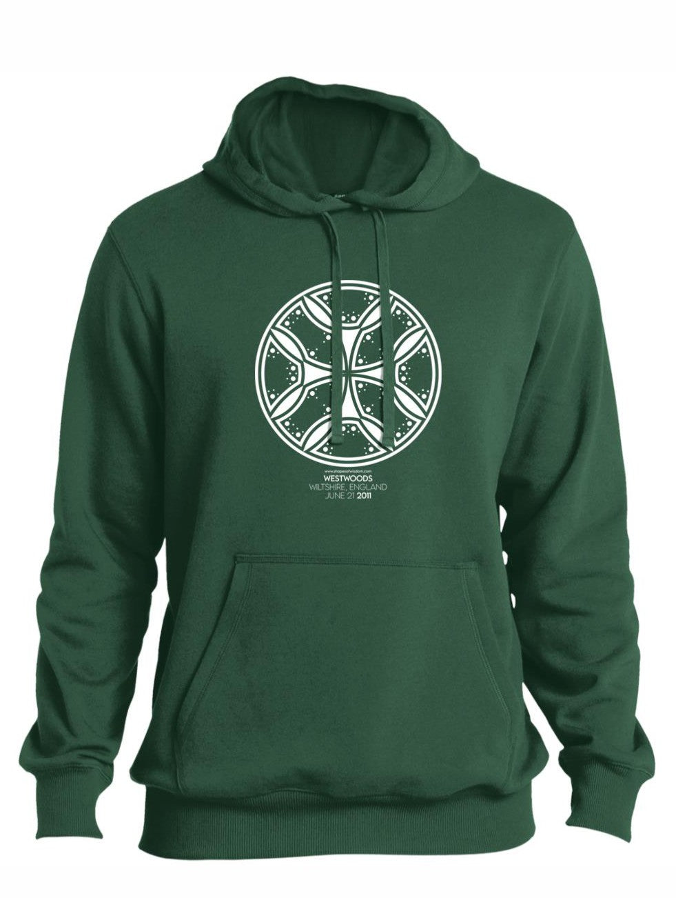 Crop Circle Pullover Hoodie - Westwoods