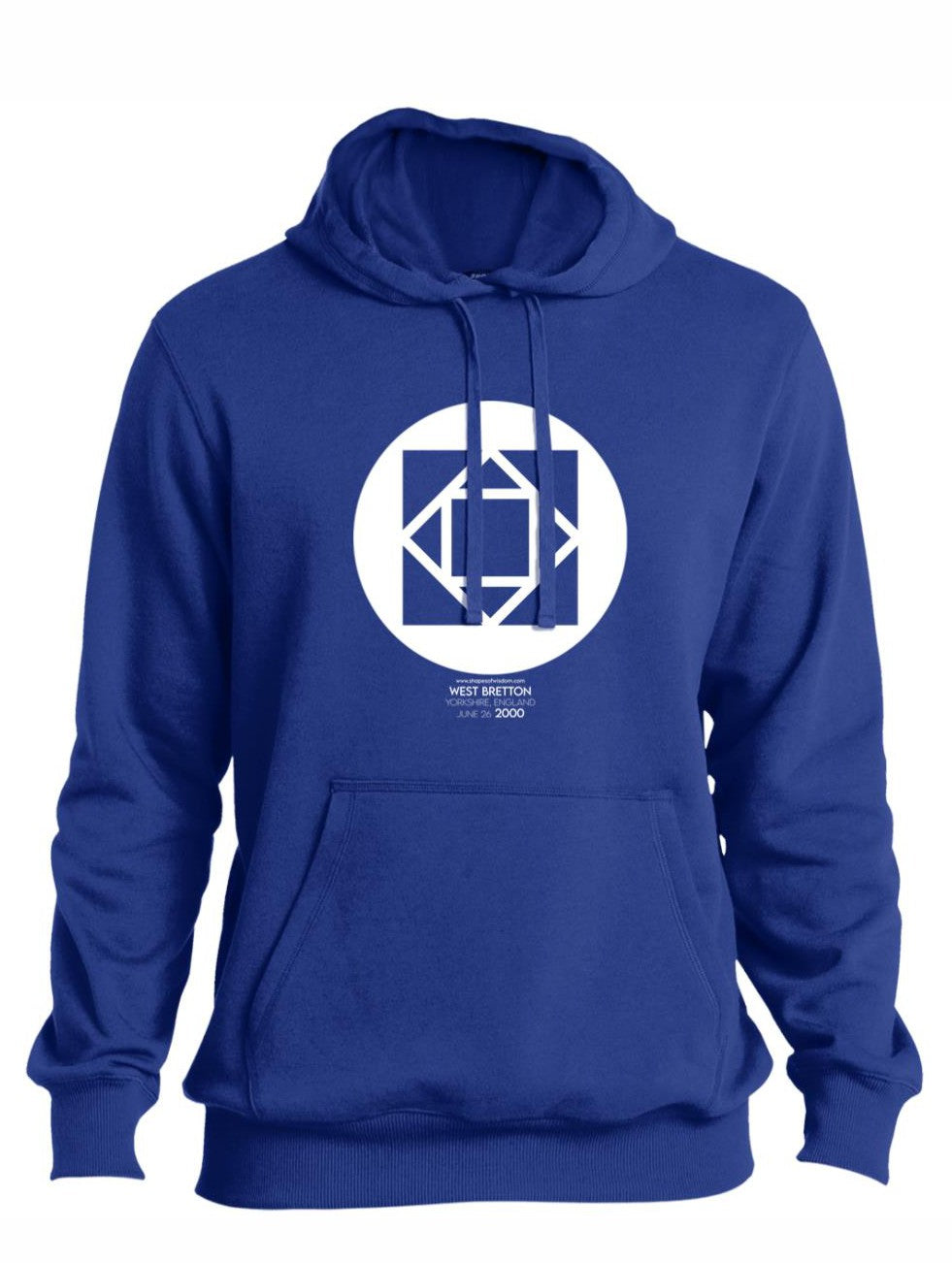 Crop Circle Pullover Hoodie - West Bretton