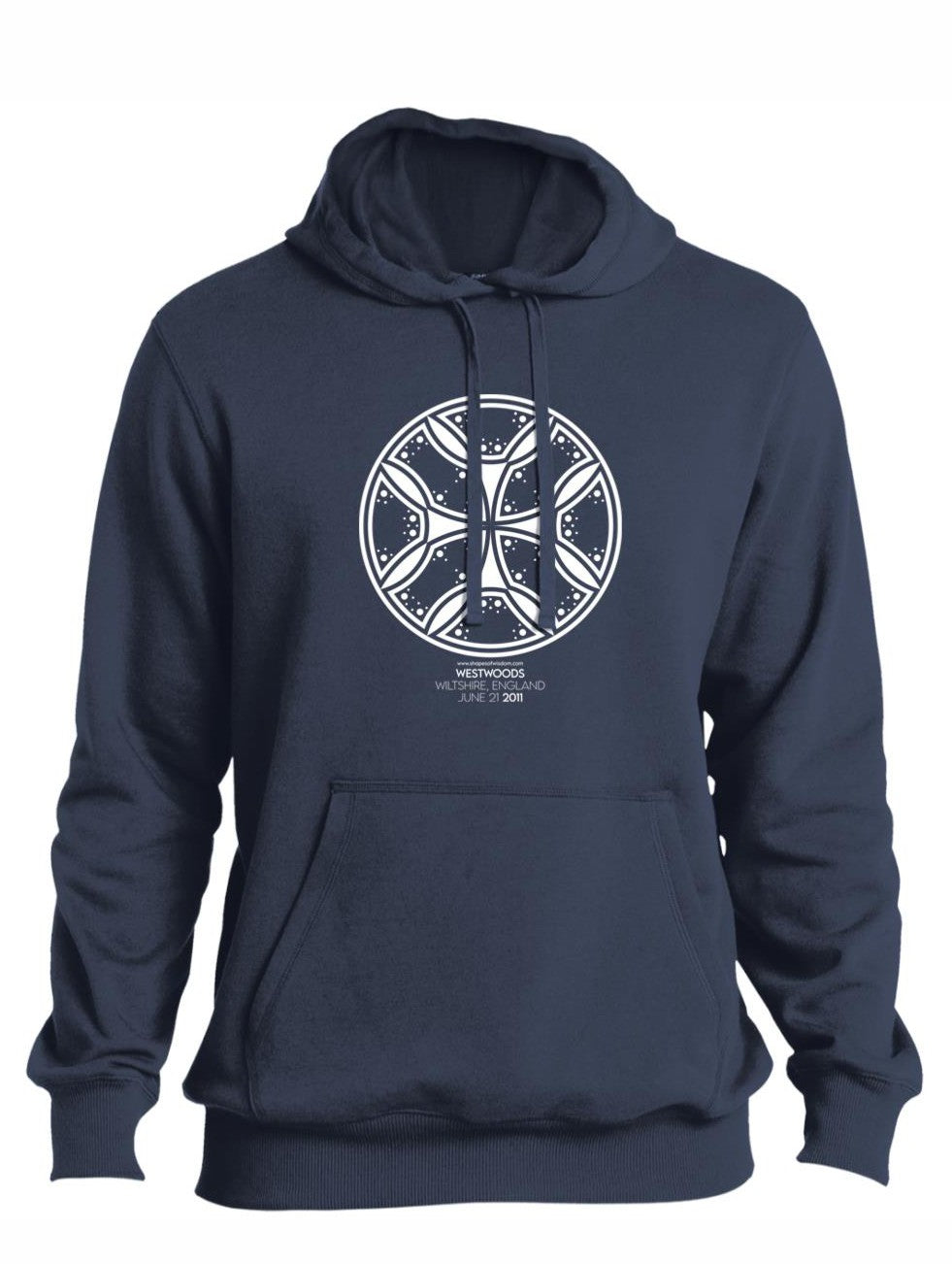 Crop Circle Pullover Hoodie - Westwoods
