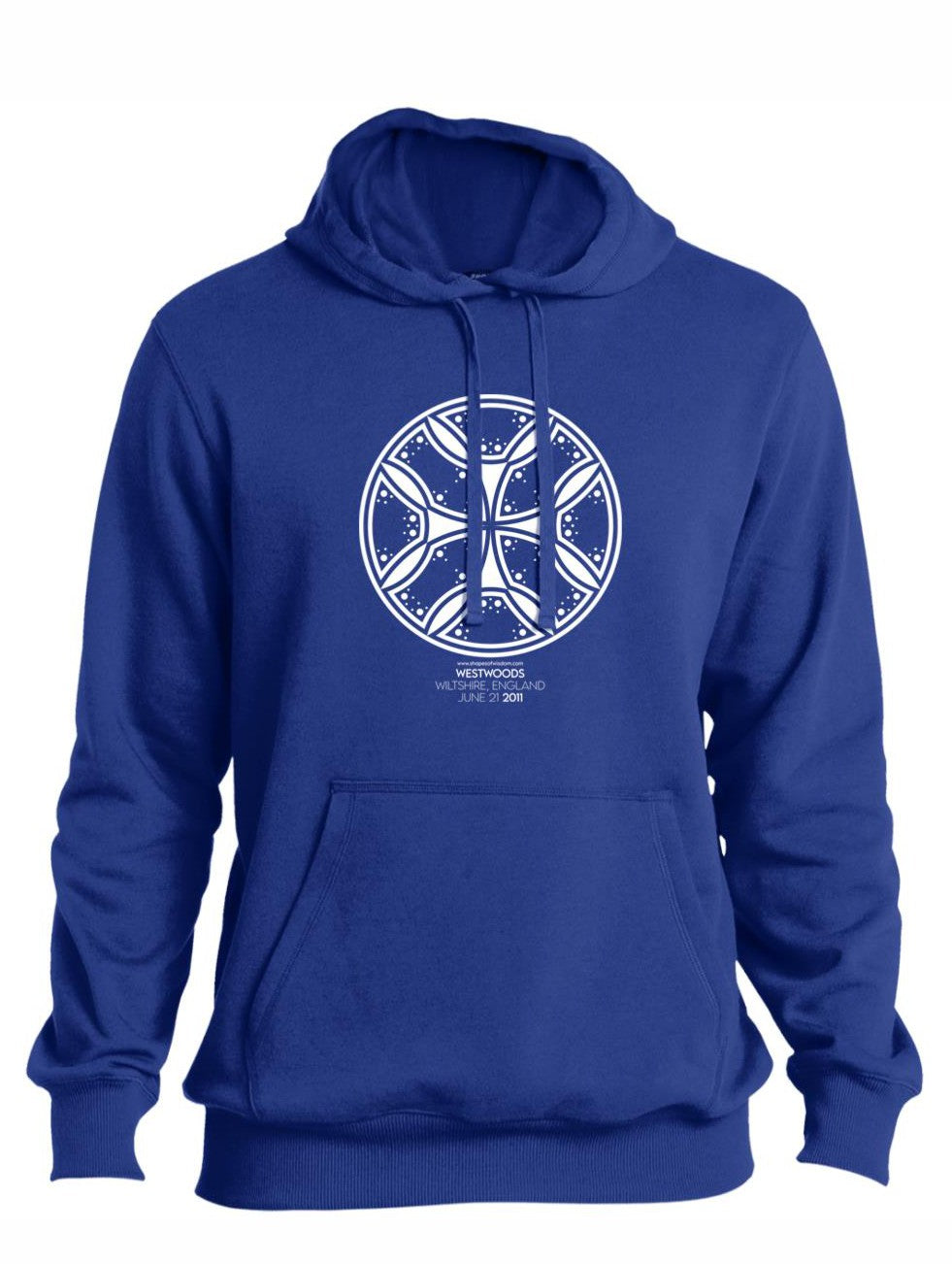 Crop Circle Pullover Hoodie - Westwoods