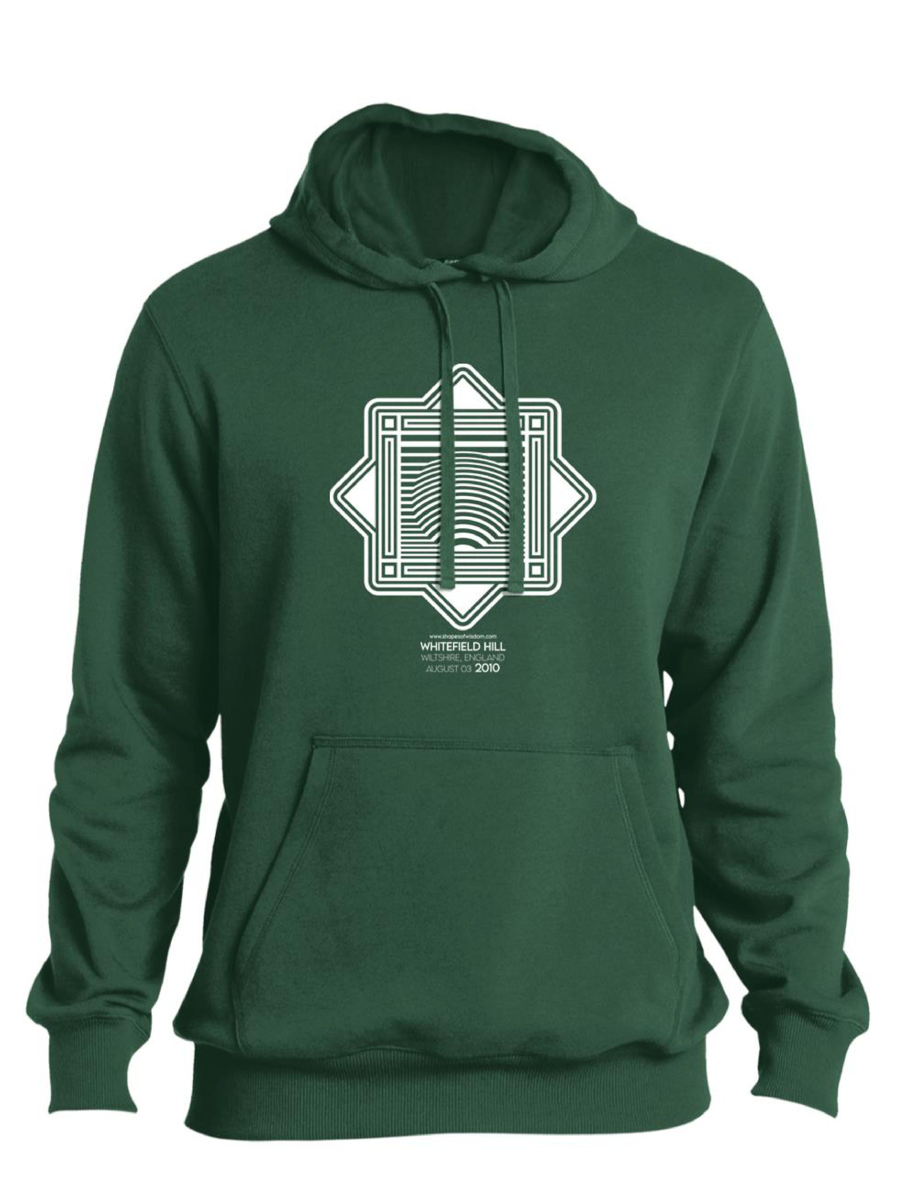 Crop Circle Pullover Hoodie - Whitefield Hill