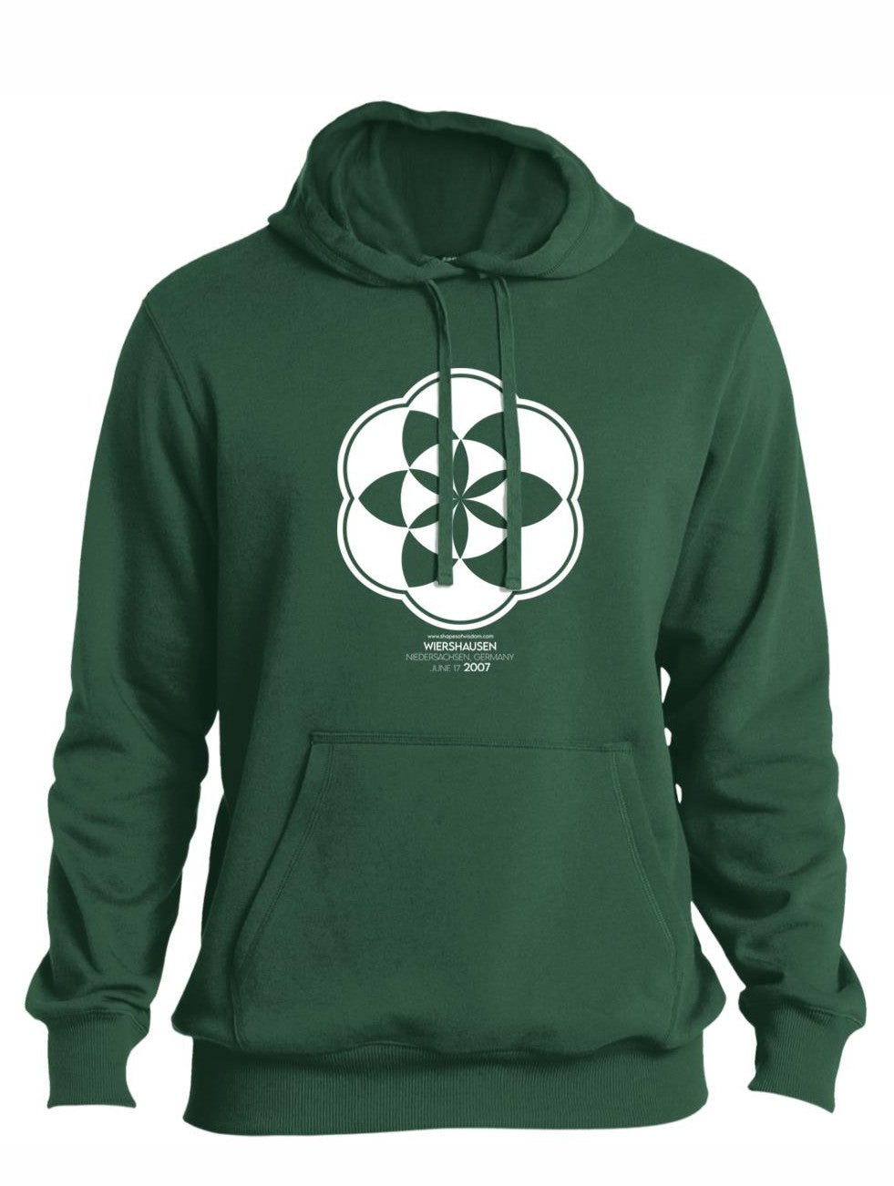 Crop Circle Pullover Hoodie - Wiershausen