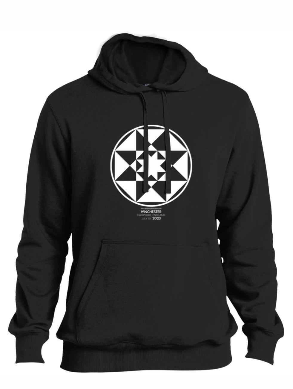 Crop Circle Pullover Hoodie - Winchester 5