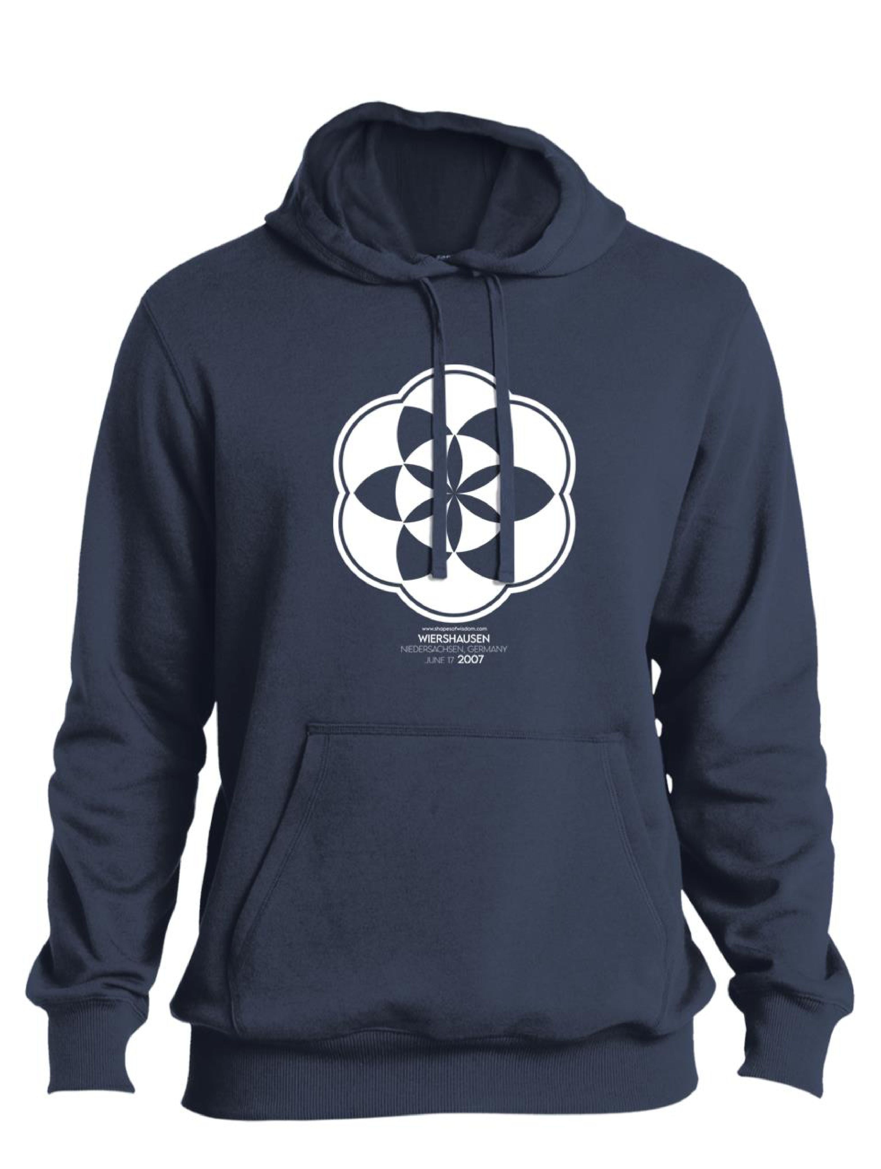 Crop Circle Pullover Hoodie - Wiershausen