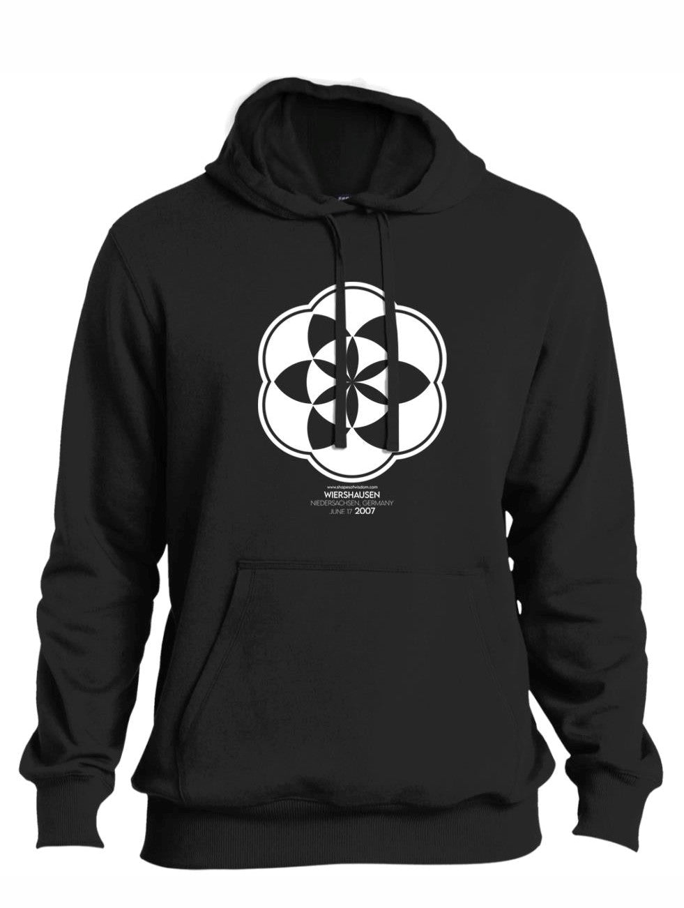 Crop Circle Pullover Hoodie - Wiershausen