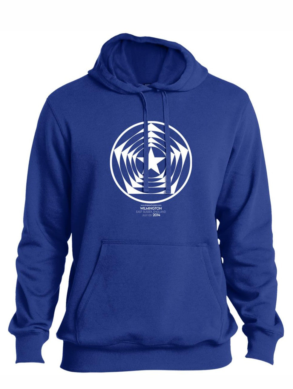 Crop Circle Pullover Hoodie - Wilmington