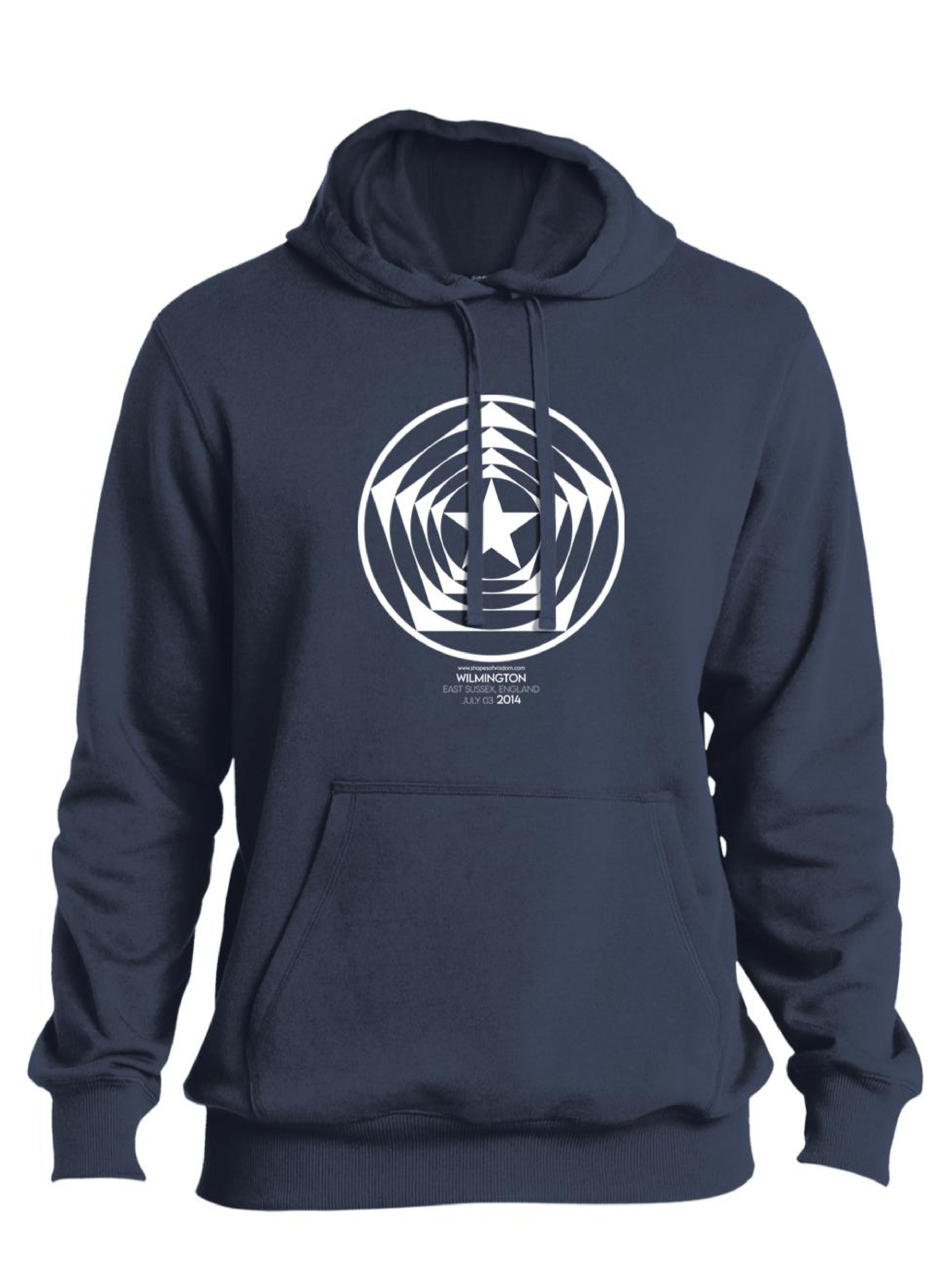 Crop Circle Pullover Hoodie - Wilmington