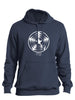 Crop Circle Pullover Hoodie - Wilmington