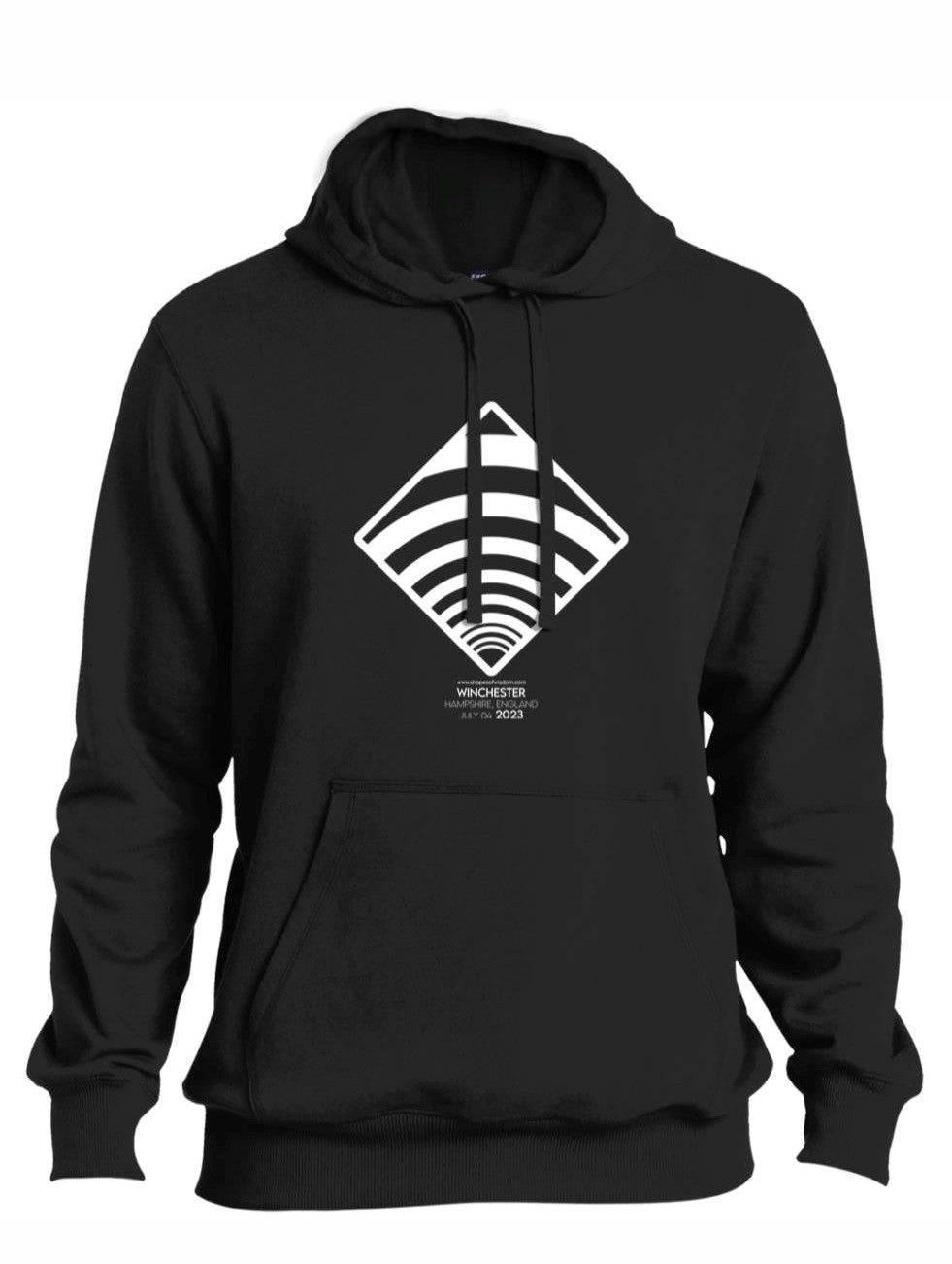 Crop Circle Pullover Hoodie - Winchester 4