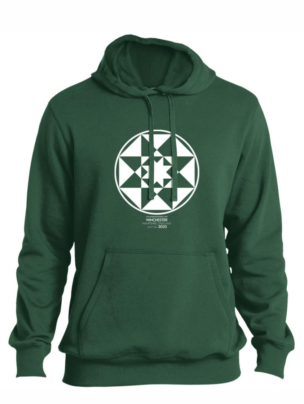Crop Circle Pullover Hoodie - Winchester 5