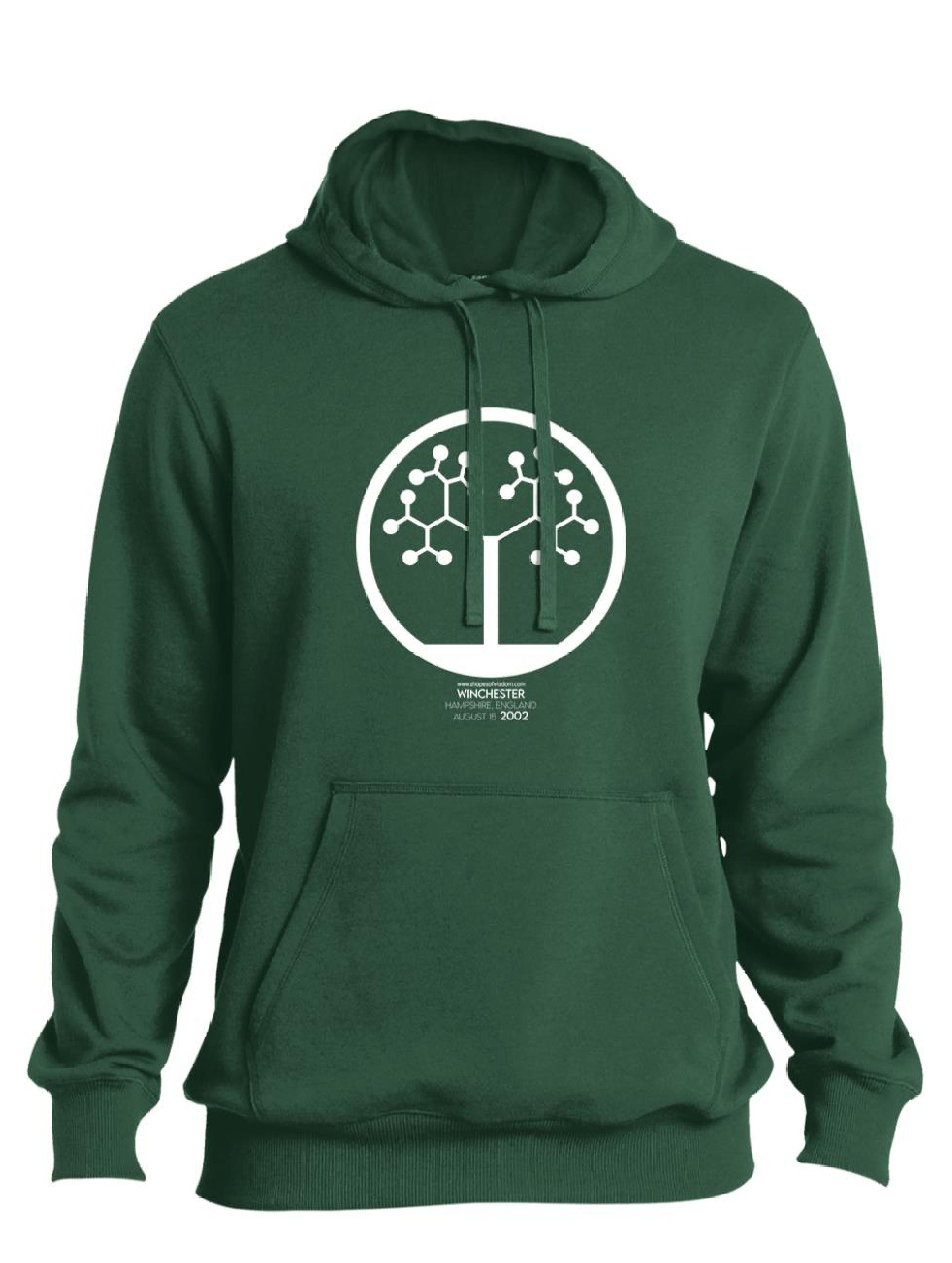 Crop Circle Pullover Hoodie - Winchester