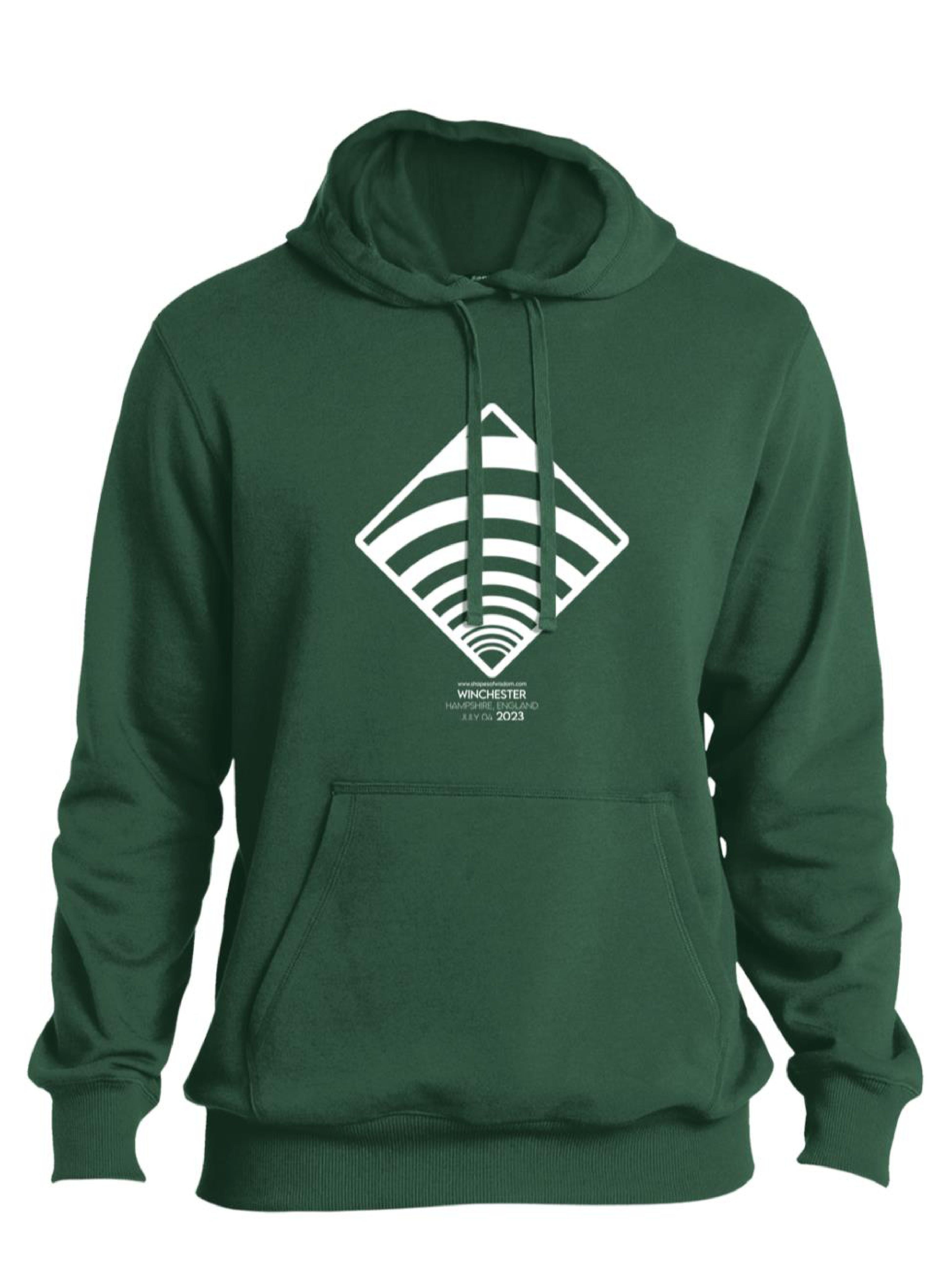 Crop Circle Pullover Hoodie - Winchester 4