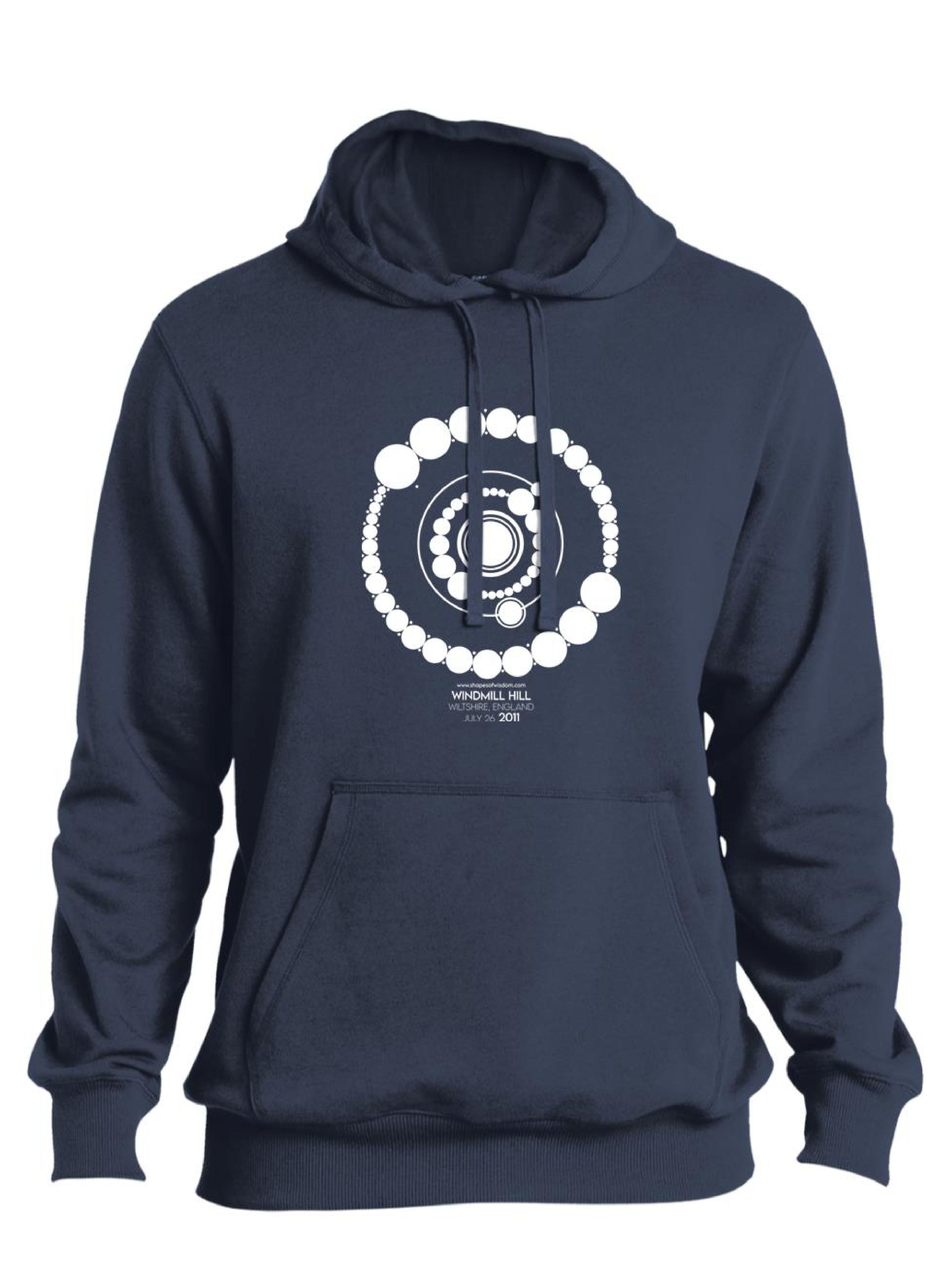 Crop Circle Pullover Hoodie - Windmill Hill 12