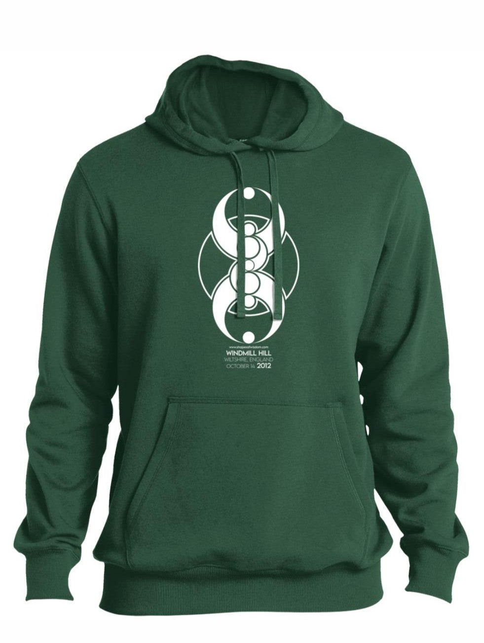 Crop Circle Pullover Hoodie - Windmill Hill 2