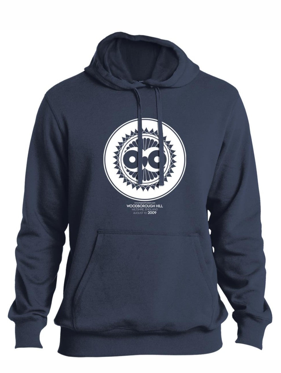 Crop Circle Pullover Hoodie - Woodborough Hill 2
