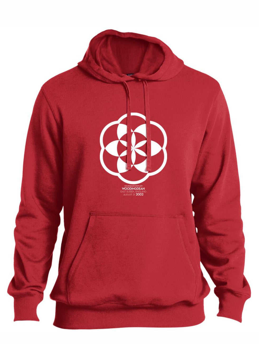 Crop Circle Pullover Hoodie - Woodingdean