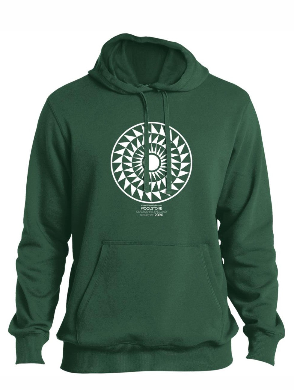 Crop Circle Pullover Hoodie - Woolstone