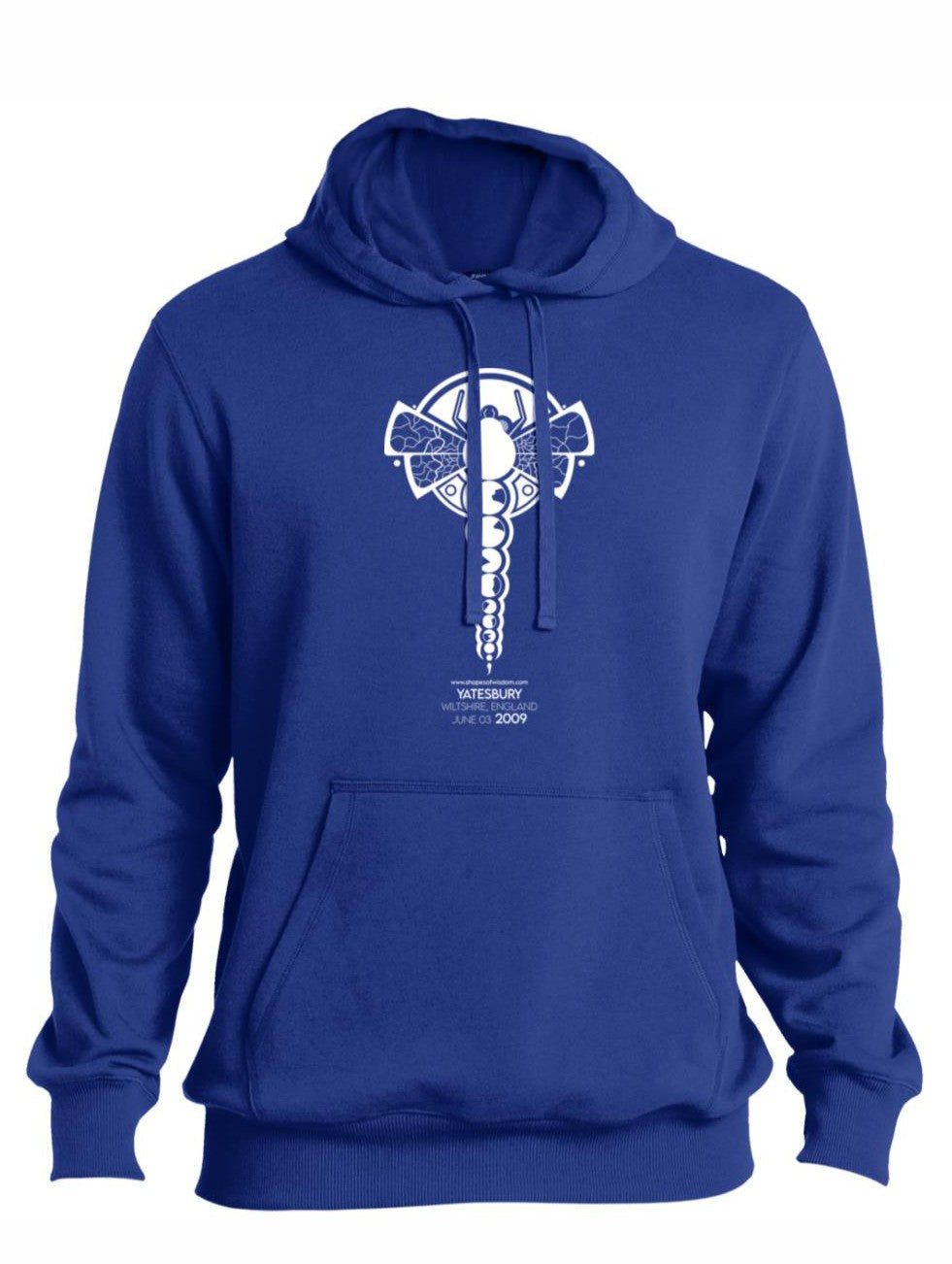 Crop Circle Pullover Hoodie - Yatesbury