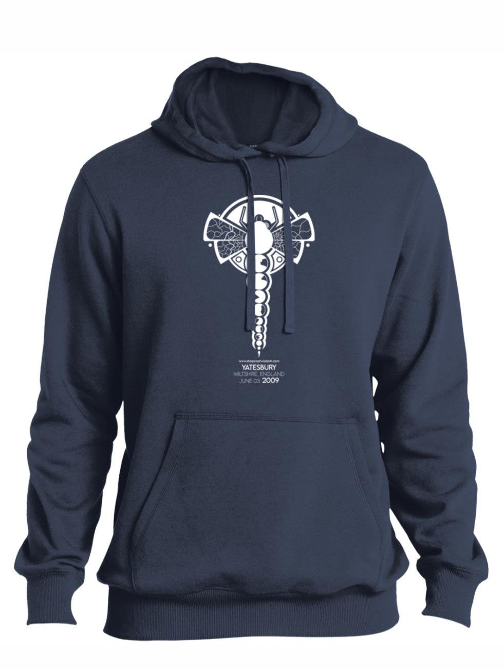 Crop Circle Pullover Hoodie - Yatesbury