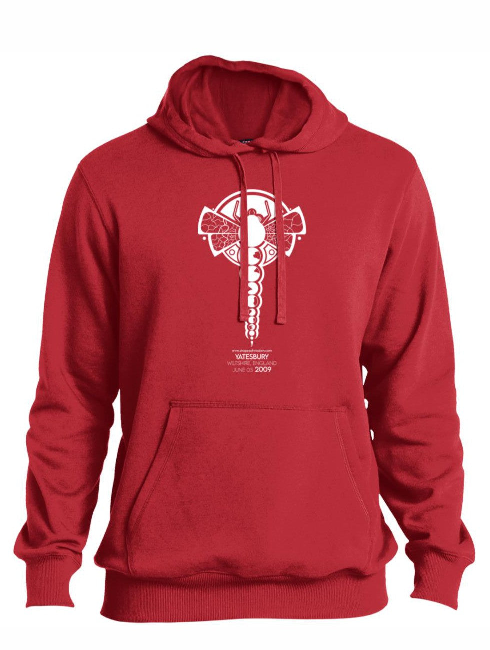 Crop Circle Pullover Hoodie - Yatesbury