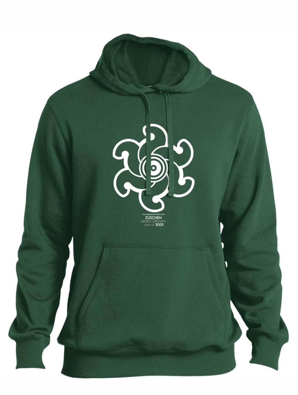 Crop Circle Pullover Hoodie - Züschen