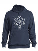 Crop Circle Pullover Hoodie - Züschen