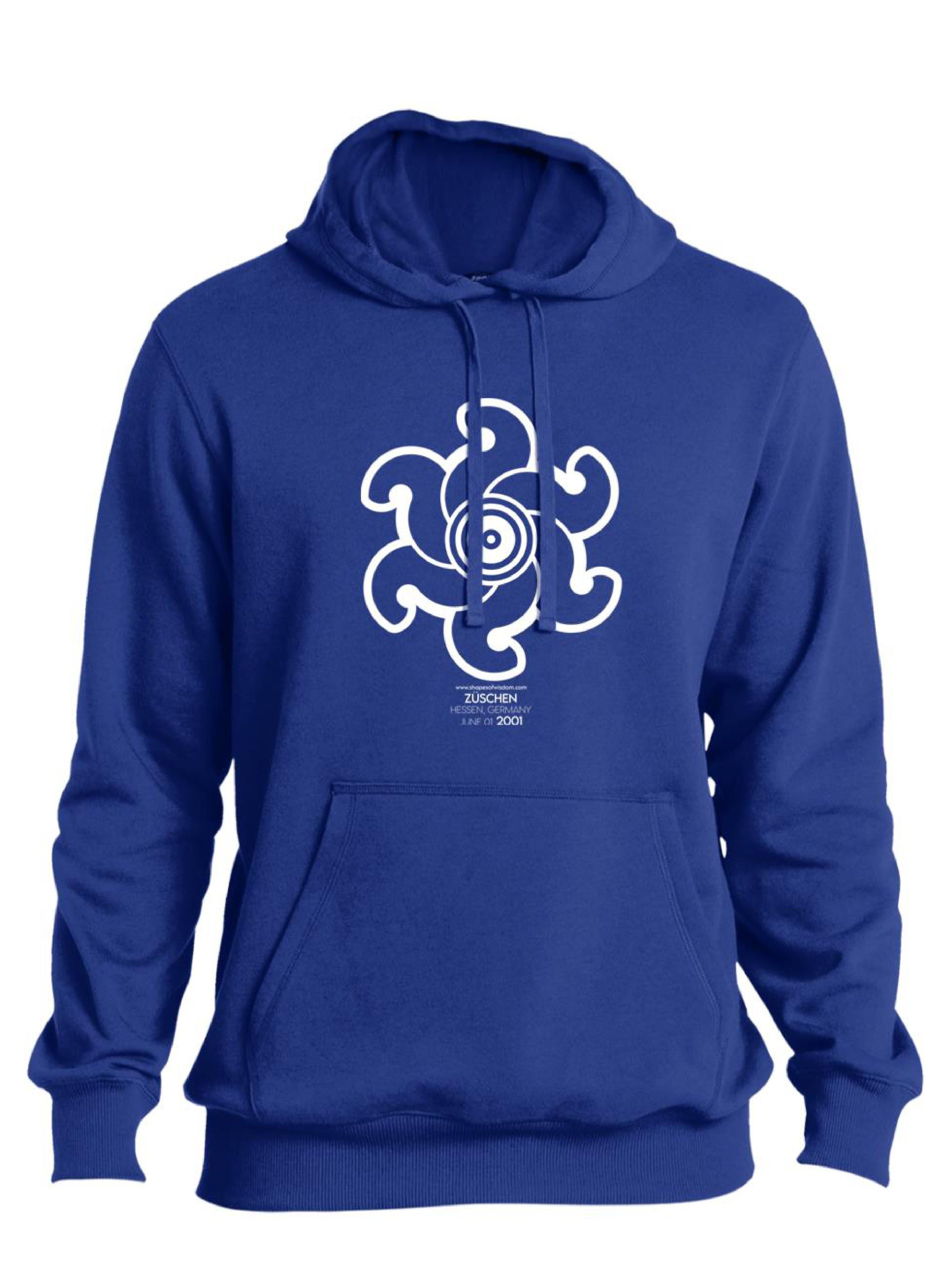 Crop Circle Pullover Hoodie - Züschen