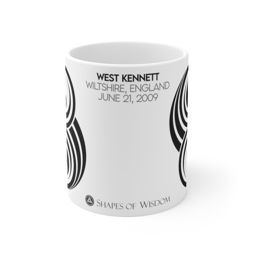 Crop Circle Mug 11oz - West Kennet 2 - Shapes of Wisdom