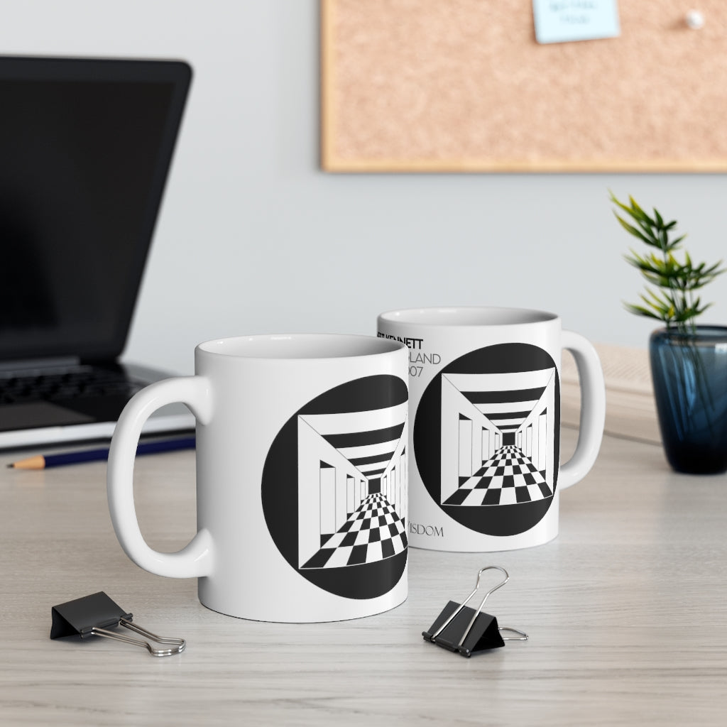 Crop Circle Mug 11oz - West Kennet 3 - Shapes of Wisdom