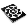 Load image into Gallery viewer, Owlesbury Crop Circle Spiral Notebook - Ruled Line - Shapes of Wisdom
