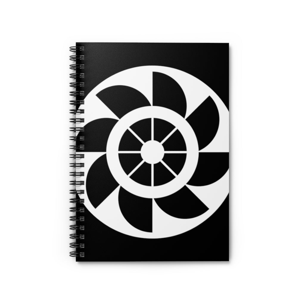 Owlesbury Crop Circle Spiral Notebook - Ruled Line - Shapes of Wisdom