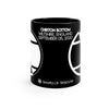 Crop Circle Black mug 11oz - Chirton Bottom - Shapes of Wisdom
