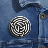 Milk Hill Crop Circle Pin Button - Shapes of Wisdom