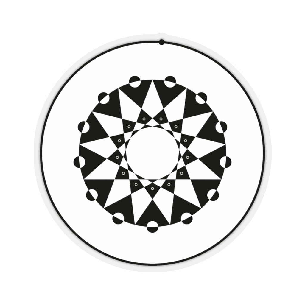 West Stowell Crop Circle Sticker - Shapes of Wisdom