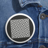 Savernake Forest Crop Circle Pin Button - Shapes of Wisdom