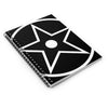 Bitton Crop Circle Spiral Notebook - Ruled Line - Shapes of Wisdom