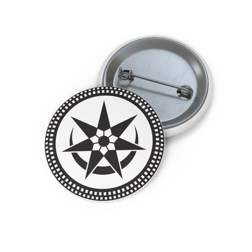 Stonehenge Crop Circle Pin Button 4 - Shapes of Wisdom