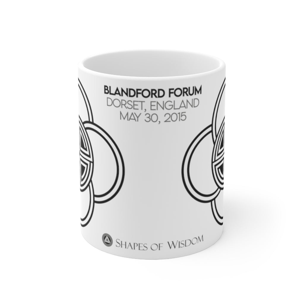 Crop Circle Mug 11oz - Blandford Forum - Shapes of Wisdom