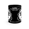 Crop Circle Black mug 11oz - Clanfield - Shapes of Wisdom