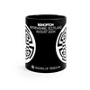 Crop Circle Black mug 11oz - Bishopton - Shapes of Wisdom