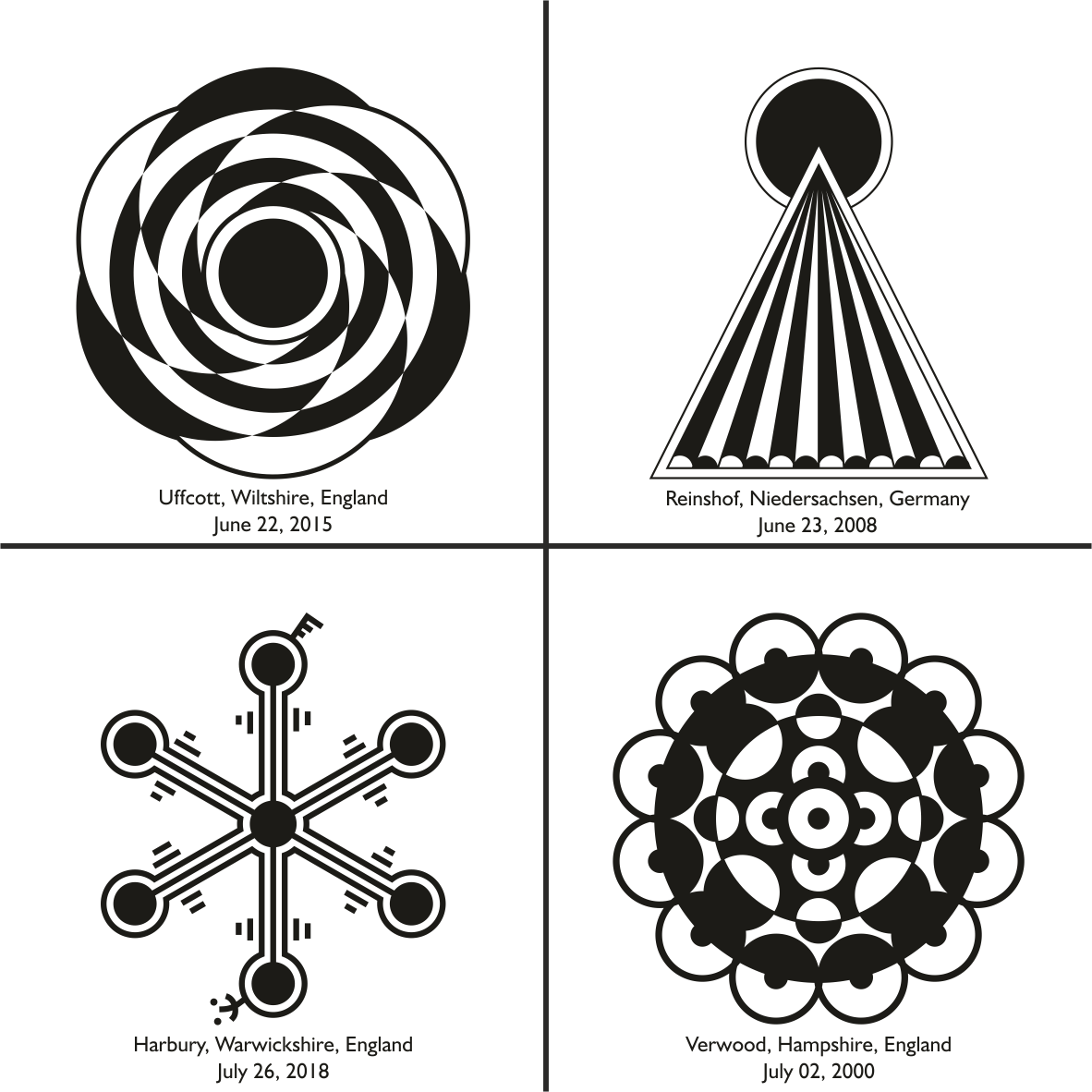 2 x 2 Vector Pack - 17 - Shapes of Wisdom