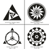2 x 2 Vector Pack - 39 - Shapes of Wisdom