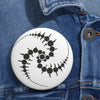 Windmill Hill Crop Circle Pin Button - Shapes of Wisdom